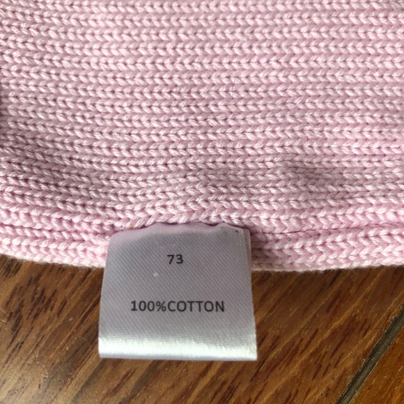 Ashmi & Co. Never Worn Pink Knit Baby Romper with Button Details - Picture 7 of 12